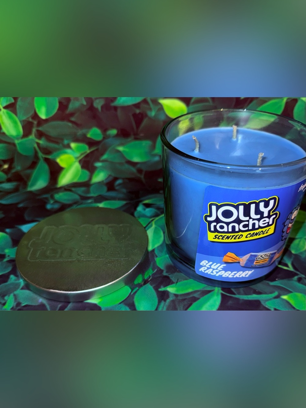 BOGO Jolly Rancher Candle 3 Wick 14oz Blue Raspberry Scent